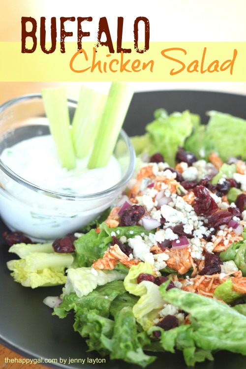 The Happy Gal Buffalo Chicken Salad
