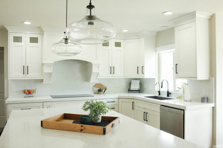 Jenny Layton's very clean and organized kitchen