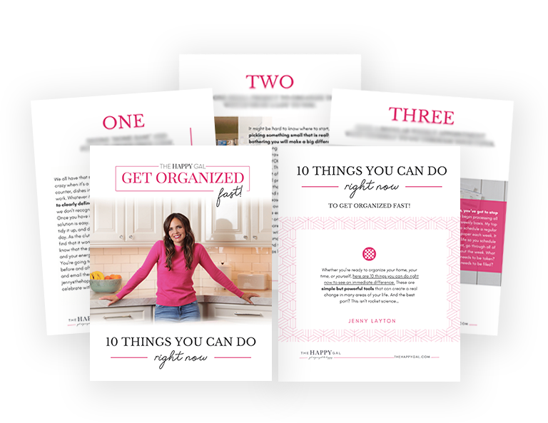 Get Organized Fast - Free Download